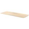 SENSEA Top per lavabo SENSEA L 120 x H 1 x P 49.5 cm miele truciolare, legno effetto naturale