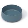OLYMPIA CERAMICA Lavabo da appoggio Wave OLYMPIA CERAMICA tondo 40cm in ceramica petrolio piletta non inclusa