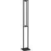 EGLO Lampada da terra LED Siberia nero, luce bianco caldo 4600 lumen EGLO