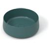 OLYMPIA CERAMICA Lavabo da appoggio Wave OLYMPIA CERAMICA tondo 40cm in ceramica verde piletta non inclusa