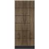 Leroy Merlin Pannello per porta d'ingresso P200 pellicolato pvc marrone L 92 x H 210.5 cm, Sp 6 mm apertura sinistra