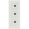 Leroy Merlin Pannello per porta d'ingresso P302 pellicolato pvc bianco L 92 x H 210.5 cm, Sp 6 mm apertura sinistra