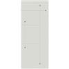 Leroy Merlin Pannello per porta d'ingresso P326 pellicolato pvc bianco L 92 x H 210.5 cm, Sp 6 mm apertura sinistra