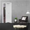 Leroy Merlin Porta interna pieghevole a libro Spidy in MDF colore bianco, L 60 x H 210 cm, apertura reversibile