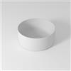 OLYMPIA CERAMICA Lavabo da appoggio Open OLYMPIA CERAMICA tondo in ceramica bianco senza foro opaco
