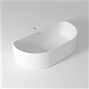 OLYMPIA CERAMICA Lavabo da appoggio con foro OLYMPIA CERAMICA ovale in ceramica L 60 x H 17 x P 40 cm bianco