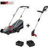 STERWINS Tagliaerba a batteria STERWINS + tagliabordi Power X-Change 18V L 33 cm, batteria e caricabatteria inclusi