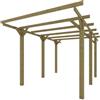 Leroy Merlin Carport in legno Rhyno L 304 x P 503 x H 265