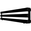 IRSAP Termoarredo bagno IRSAP 31x180 cm interasse 1576 mm nero satinato serie Step