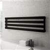 IRSAP Termoarredo bagno IRSAP 43x180 cm interasse 1576 mm nero satinato serie Step