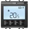 GEWISS Termostato intelligente e connesso a parete GEWISS GW12709 nero