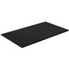 VISOBATH Top per lavabo Compatech VISOBATH L 81 x H 1.2 x P 46 cm nero mdf, opaco