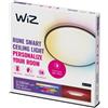 WIZ Pannello LED smart Rune WiZ Ceiling nero Ø 40 cmrgbw ad intensità regolabile 2100 LUMEN, WIZ