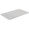 VISOBATH Top per lavabo Compatech VISOBATH L 81 x H 1.2 x P 46 cm grigio mdf, opaco