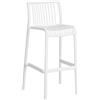 NEW GARDEN Sgabello da giardino Athena NEW GARDEN bianco, 4 pezzi