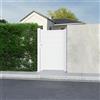 GARDENGATE Palo quadrato in alluminio GARDENGATE bianco L 10 x H 180 x Sp 10 cm