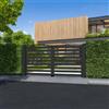 GARDENGATE Palo quadrato in alluminio GARDENGATE grigio L 15 x H 180 x Sp 15 cm