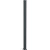 GARDENGATE Palo quadrato in alluminio GARDENGATE grigio L 10 x H 120 x Sp 10 cm