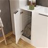 SENSEA base mobile bagno a terra Jnka SENSEA 1 anta P 45 x L 35 x H 91 cm bianco opaco truciolare