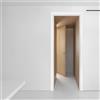 Leroy Merlin Telaio di passaggio ROUND in legno bianco L 90 x H 14 cm