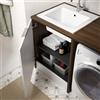 SENSEA Lavatoio per bucato in resina bianco SENSEA JNKA L 60 x P 53 x Sp 60 cm da interno ed esterno