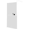 Leroy Merlin Box doccia walk-in Elidesign, vetro 8 mm, L 120 cm x H 200 cm, profilo bianco
