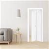 Leroy Merlin Porta interna pieghevole a libro Matt in legno colore bianco, L 70 x H 210 cm, apertura a destra