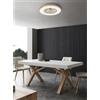 Leroy Merlin Ventilatore da soffitto Woody pale trasparenti, struttura effetto legno ø 60 cm silenzioso