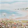 BUBOLA&NAIBO Dipinto su tela Baia fiori, multicolore 150 x 65 cm
