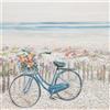 BUBOLA&NAIBO Dipinto su tela Bici spiaggia, multicolore 150 x 65 cm