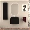 BADEN HAUS Lavabo da appoggio BADEN HAUS rettangolare in ceramica L 62 x H 11 x P 36 cm nero