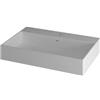 BADEN HAUS Lavabo a incasso rettangolare Modula H 11.5 cm in resina bianco