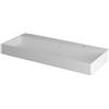 BADEN HAUS Lavabo a incasso rettangolare Modula H 11.5 cm in resina bianco