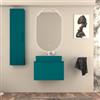 BADEN HAUS Specchio con illuminazione ovale Modula BADEN HAUS L 65 x H 110 x P 3 cm con touch