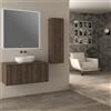 BADEN HAUS Colonna per mobile bagno Domino di Baden Haus 1 anta P 20 x L 35 x H 115 cm noce pvc cannettato