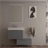 BADEN HAUS Cassetti in truciolare Modula BADEN HAUS L 90 x L 45 cm grigio nuvola frontale liscio