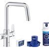 Grohe Kit rubinetto e filtro acqua sottolavello GROHE multifunzione bocca UBlue Pure Start cr, antiodore/antisapore