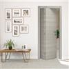 Leroy Merlin Porta interna pieghevole a libro Cambridge in legno colore rovere grigio, L 70 x H 210 cm, apertura a sinistra