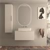BADEN HAUS Mobile da bagno sospeso sotto lavabo Modula di BADEN HAUS L 90 x H 43 x P 44 cm bianco opaco liscio, 3 cassetti