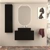 BADEN HAUS Mobile da bagno sospeso sotto lavabo Modula di BADEN HAUS L 90 x H 43 x P 44 cm nero opaco liscio, 3 cassetti