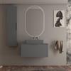 BADEN HAUS Mobile da bagno sospeso sotto lavabo Modula di BADEN HAUS L 90 x H 43 x P 44 cm grigio nuvola opaco liscio, 2 cassetti
