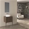 BADEN HAUS Mobile da bagno sospeso sotto lavabo Domino di Baden Haus L 60 x H 43 x P 46 cm noce cannettato , 1 cassetto