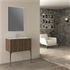 BADEN HAUS Mobile da bagno sospeso sotto lavabo Domino di Baden Haus L 80 x H 43 x P 46 cm noce cannettato, 1 cassetto