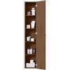 RANDAL Colonna per mobile bagno LOA RANDAL 1 anta P 25 x L 30 x H 165 cm NOCE E ORO laminato truciolare