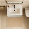 Leroy Merlin Mobile da bagno sospeso sotto lavabo L 79.5 x H 40 x P 45.5 cm beige opaco, 1 cassetto Fusion