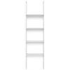Leroy Merlin Kit cabina armadio PROJECT KIT SCAFFALE 4R 55X33CM CLASSIC in alluminio 60 x 220 x 33 cm bianco/anodizzato