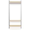 Leroy Merlin Kit cabina armadio Project Kit Ingresso Industriale in alluminio 95 x 220 x 50 cm marrone/antracite
