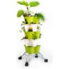 Leroy Merlin Vaso autoirrigante Bundle Poty in polipropilene verde oliva H 84 x L 36.5 cm