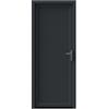 Leroy Merlin Portoncino d'ingresso in pvc Base L 90 x H 210 cm antracite apertura sinistra