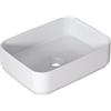 Leroy Merlin Lavabo da appoggio Kyoto rettangolare in ceramica L 50 x H 12 x P 36 cm bianco